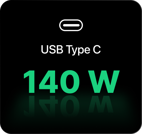 140 W yüksek şarj performansı